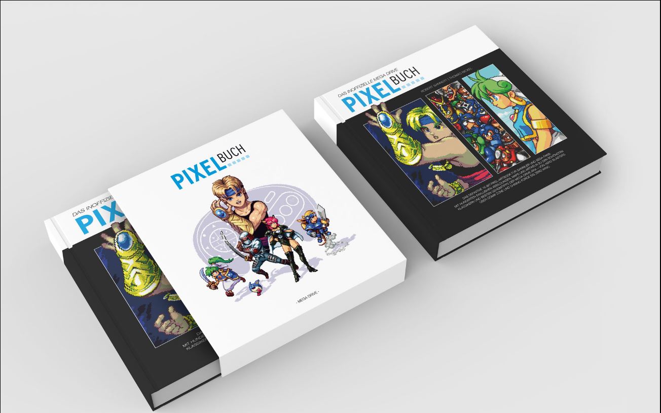 Inoffizielles Mega Drive Pixel-Buch kann jetzt vorbestellt werden