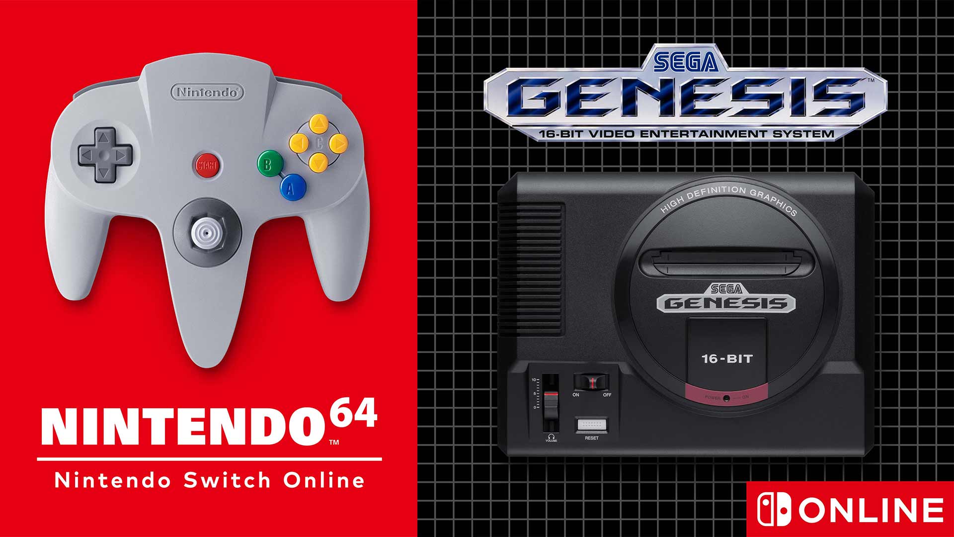N64 und Sega Mega Drive für Virtual Console