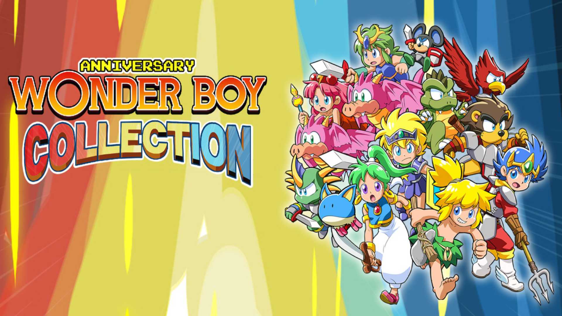 Anniversary Wonder Boy Collection: Sechs klassische Spiele in 21 Versionen