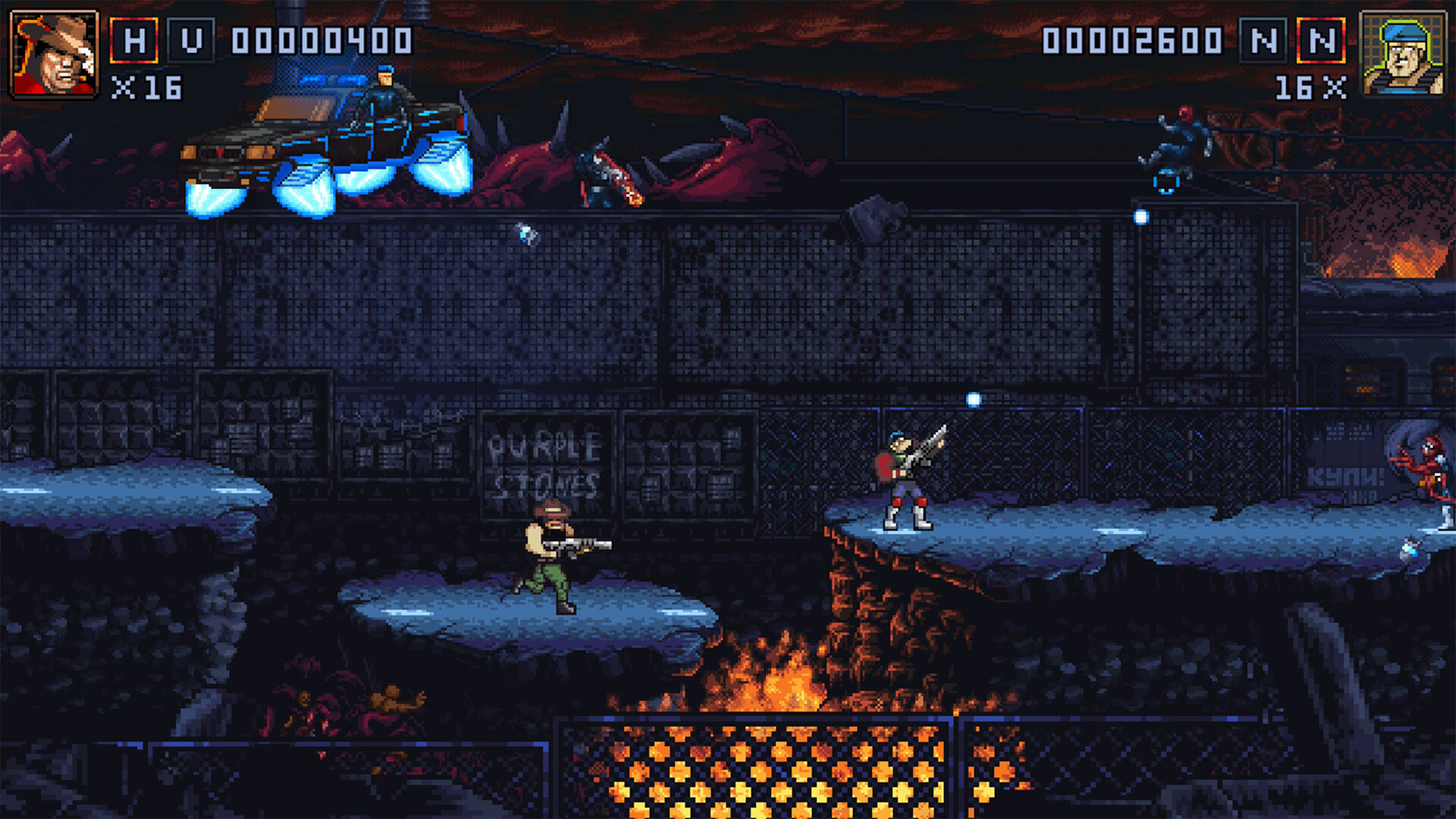 Iron Meat: Neuer Run-and-Gun-Shooter im Retro-Stil