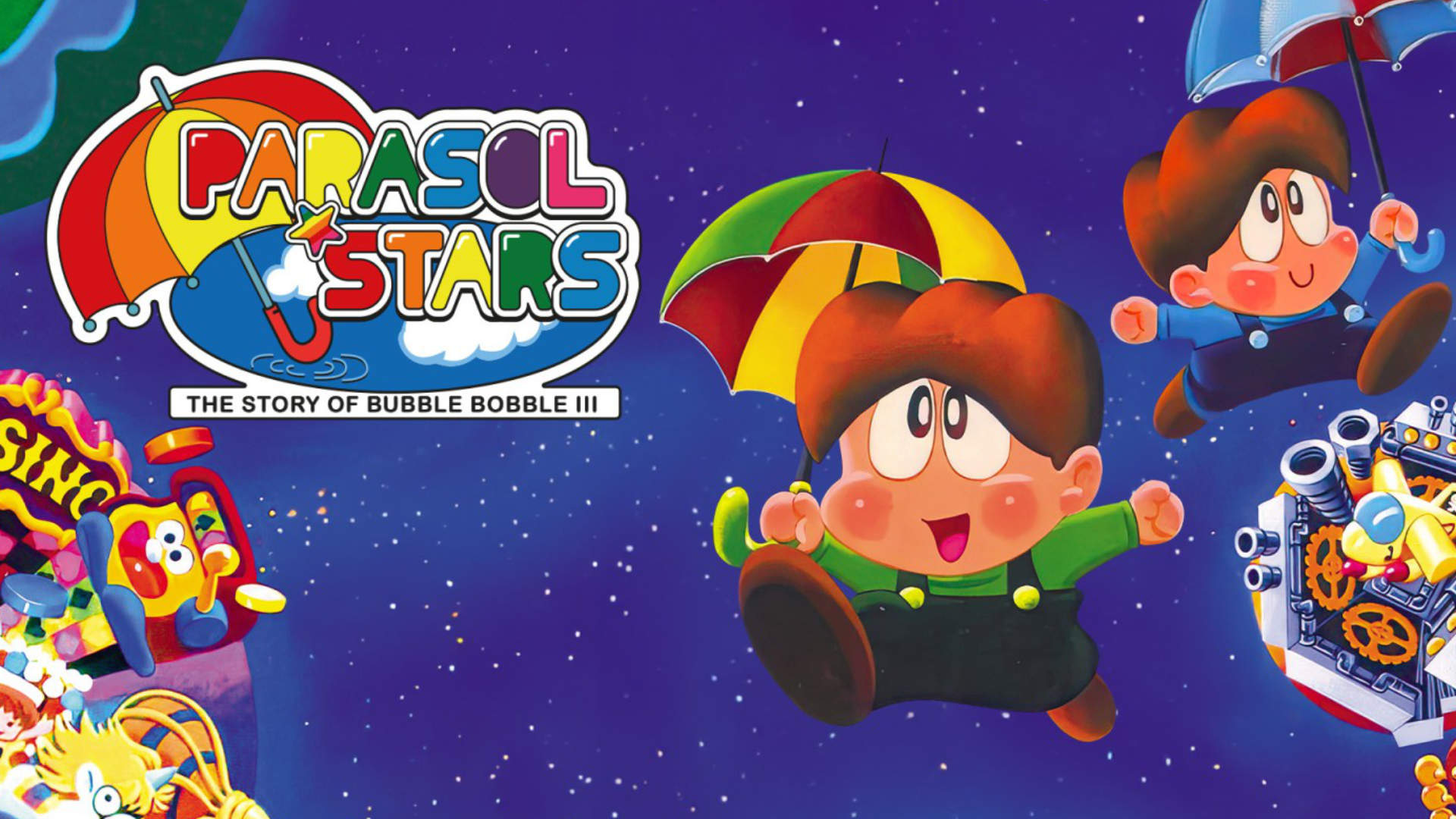 Parasol Stars: The Story of Bubble Bobble III – Bub und Bob bringen ein Stück Kindheit auf die Switch