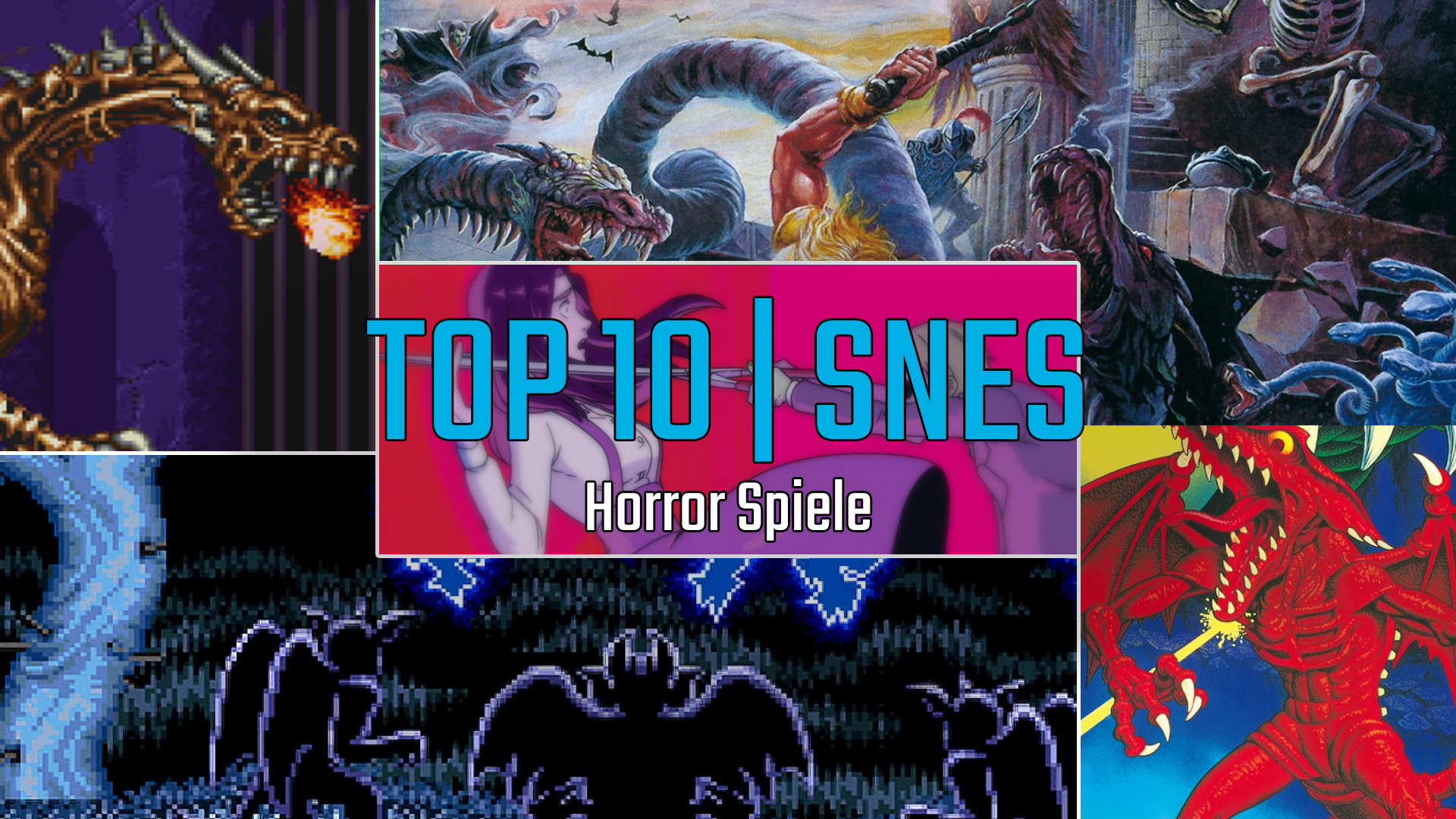 Die 10 besten Horror-Titel für SNES