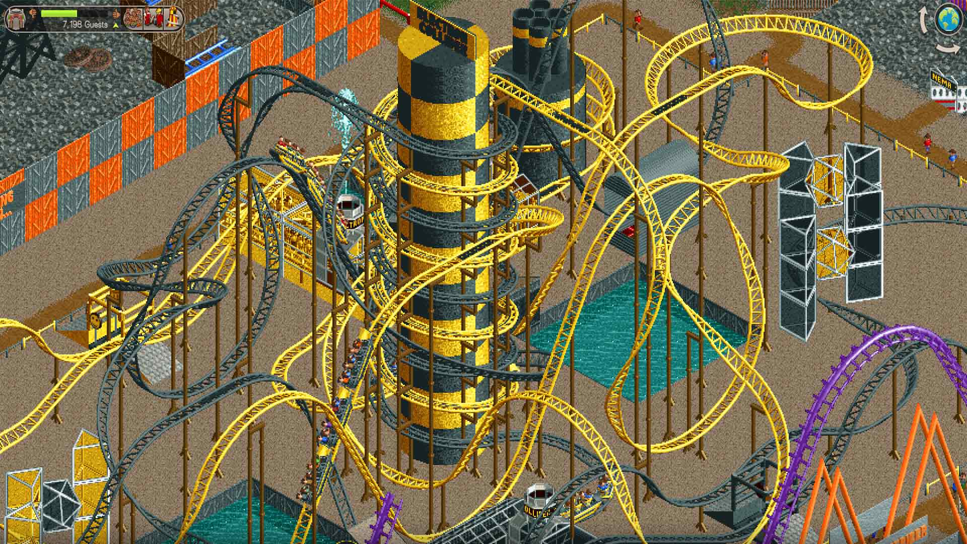 Rollercoaster Tycoon Classic: Schon bald für Switch